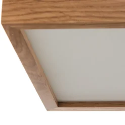 Plafón Quatro DR, marco de madera, 30,5 cm