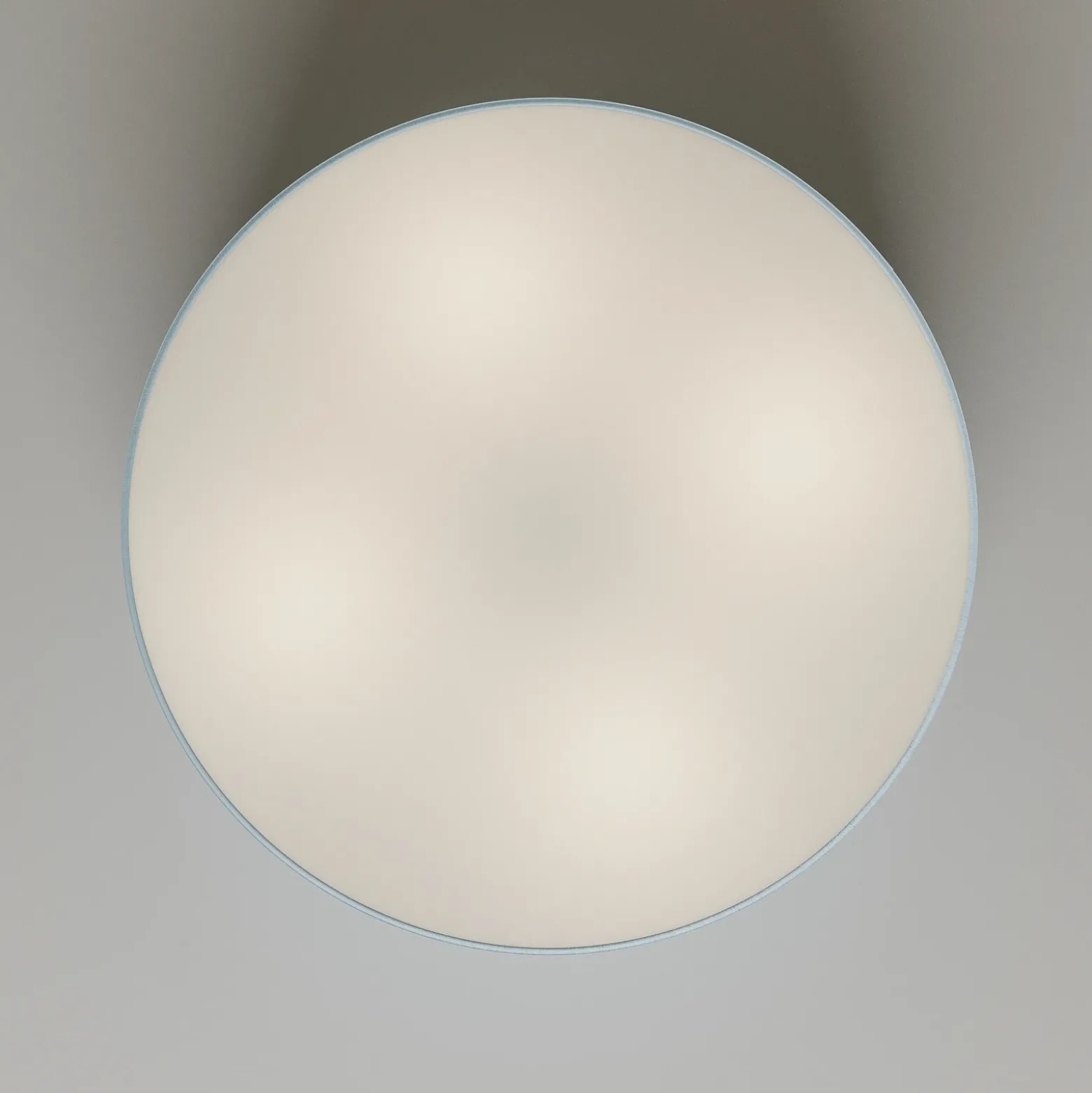 Plafón Rondo, azul, Ø 45 cm