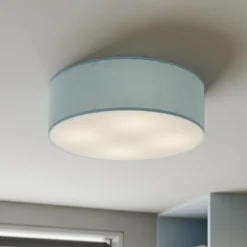 Plafón Rondo, azul, Ø 45 cm