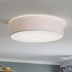 Plafón Rondo, blanco, Ø 50 cm