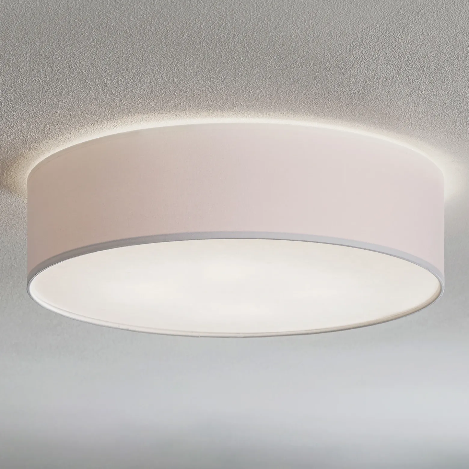 Plafón Rondo, blanco, Ø 50 cm