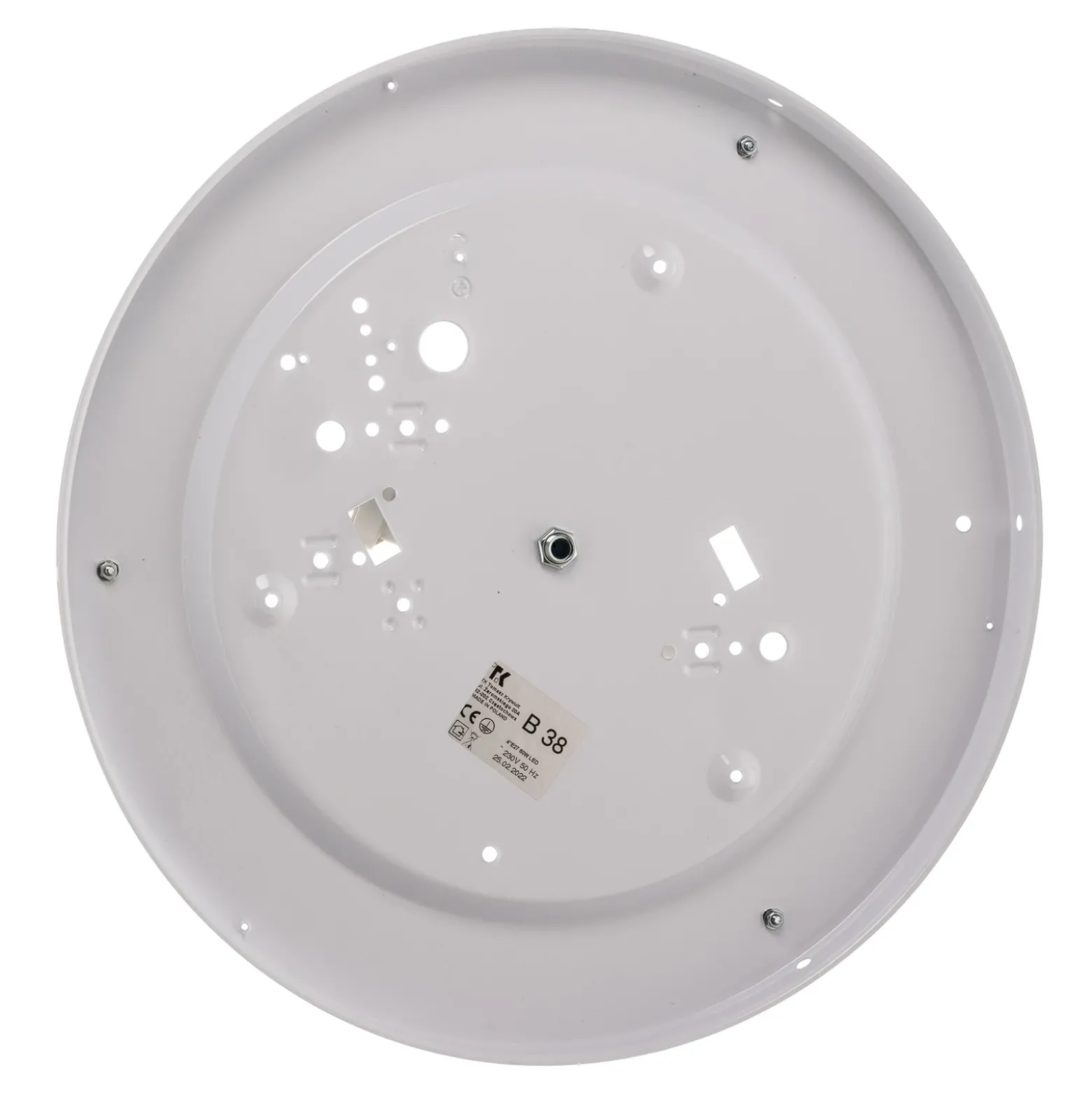 Plafón Rondo, blanco Ø 45 cm