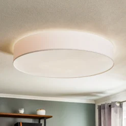 Plafón Rondo, blanco Ø 80 cm