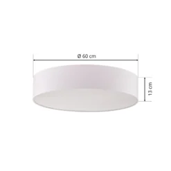 Plafón Rondo, blanco Ø 60 cm