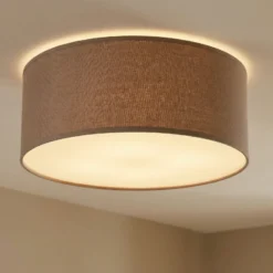 Plafón Rondo, capuchino, Ø 30 cm