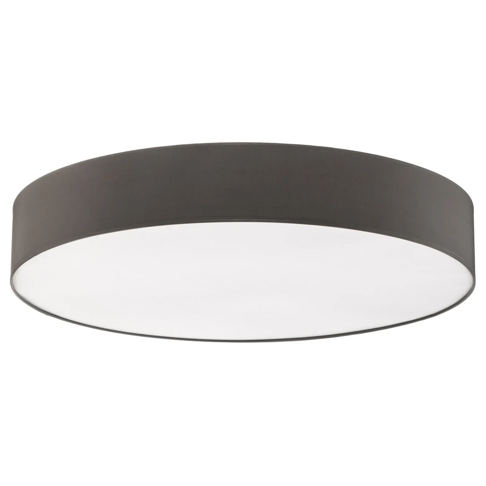Plafón Rondo, gris Ø 80 cm
