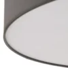 Plafón Rondo, gris Ø 60 cm