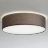 Plafón Rondo, gris Ø 45 cm