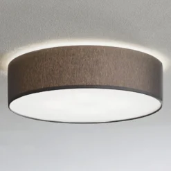Plafón Rondo, gris Ø 45 cm