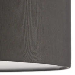 Plafón Rondo, gris Ø 45 cm