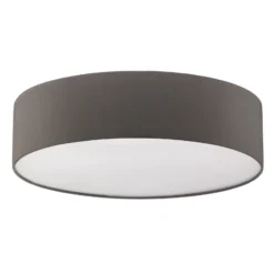 Plafón Rondo, gris Ø 45 cm