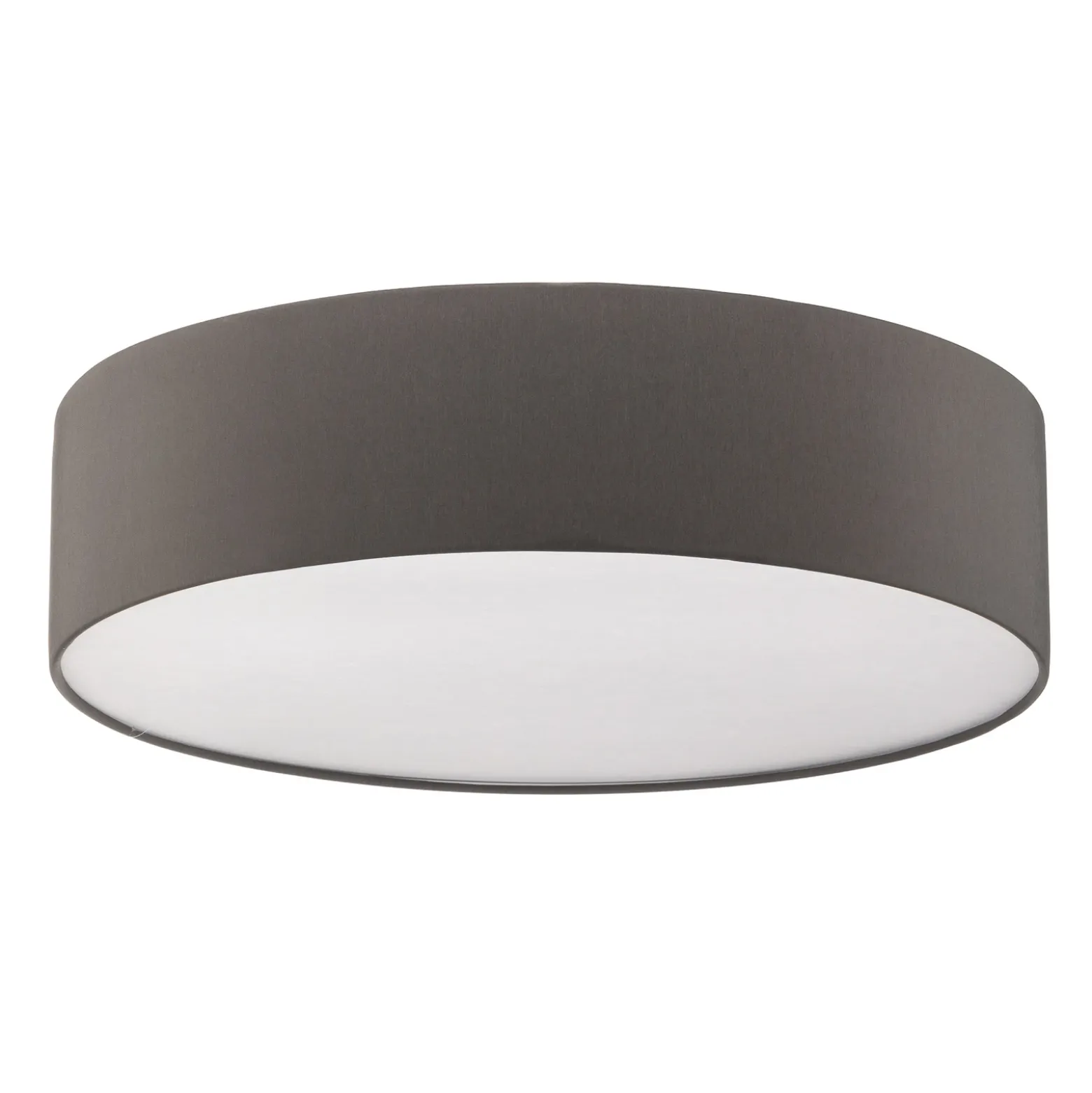 Plafón Rondo, gris Ø 45 cm