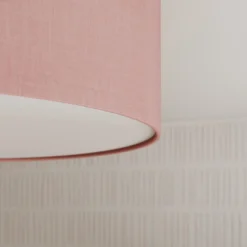 Plafón Rondo Kids, Ø 38 cm, rosa