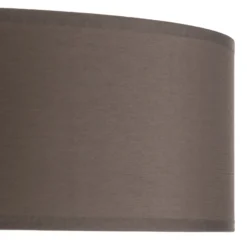 Plafón Rondo, marrón, Ø 45 cm
