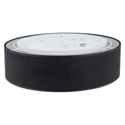 Plafón Rondo, negro, Ø 50 cm