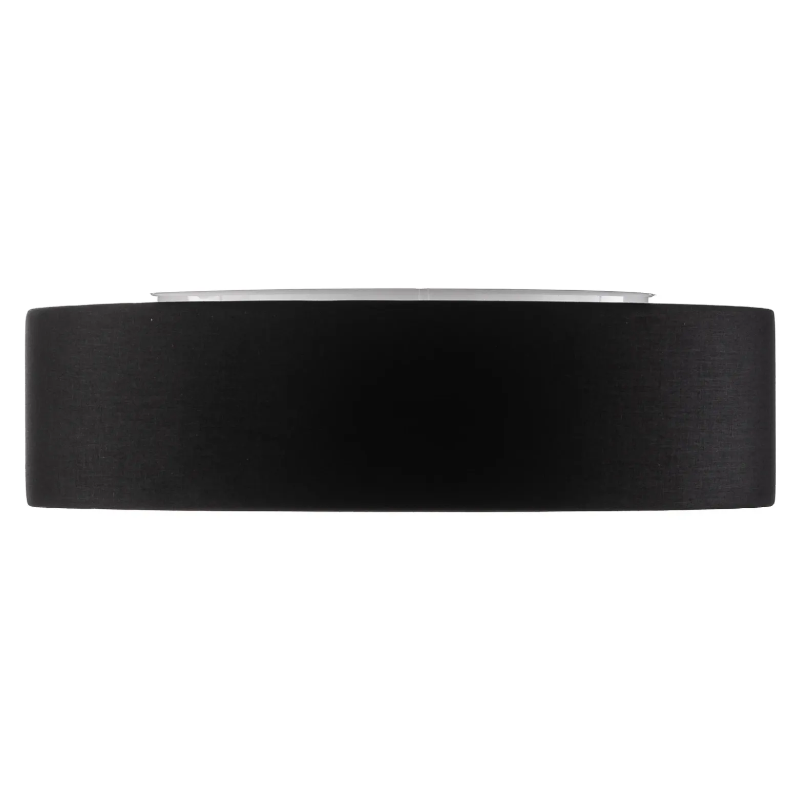 Plafón Rondo, negro, Ø 50 cm
