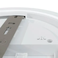 Plafón Sauro LED, Ø 30 cm, blanco