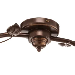 Plafón Siena estilo florentino curvado 4 luces