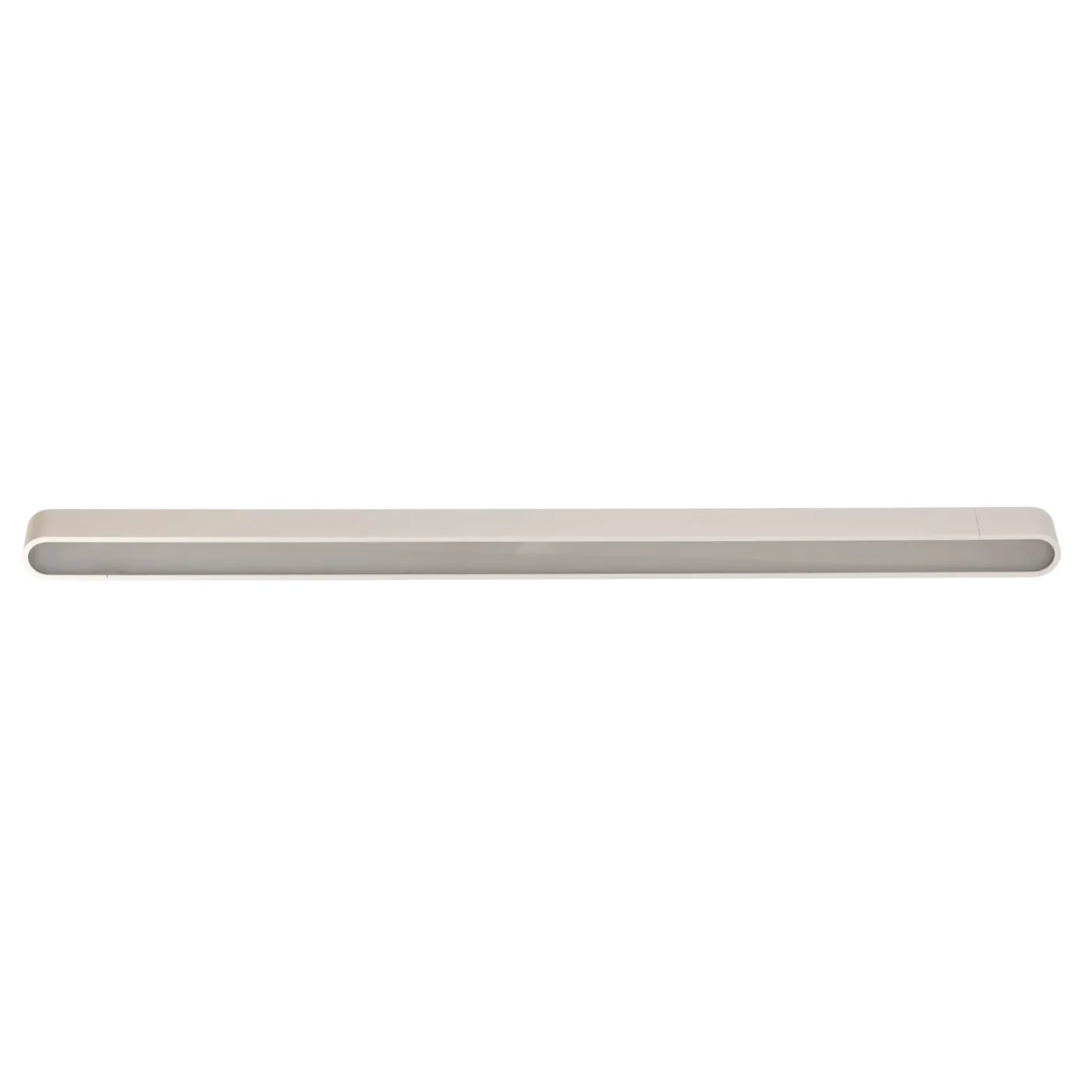Plafón Soft, 125 x 6 cm, blanco, aluminio, G13