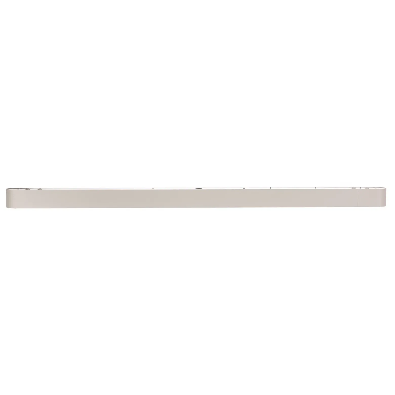 Plafón Soft, 125 x 6 cm, blanco, aluminio, G13