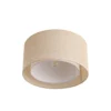 Plafón Soula de Lindby, Ø 40 cm, beige, plástico, E27
