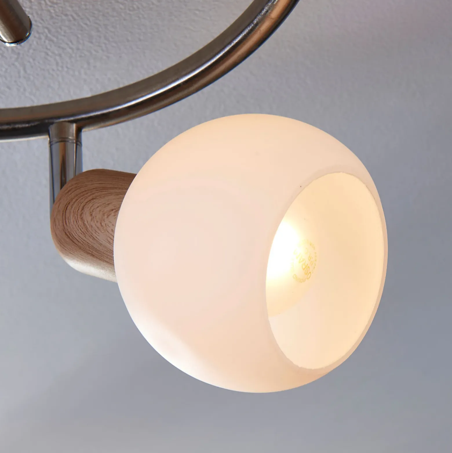 Plafón Svenka, 3 luces, redondo