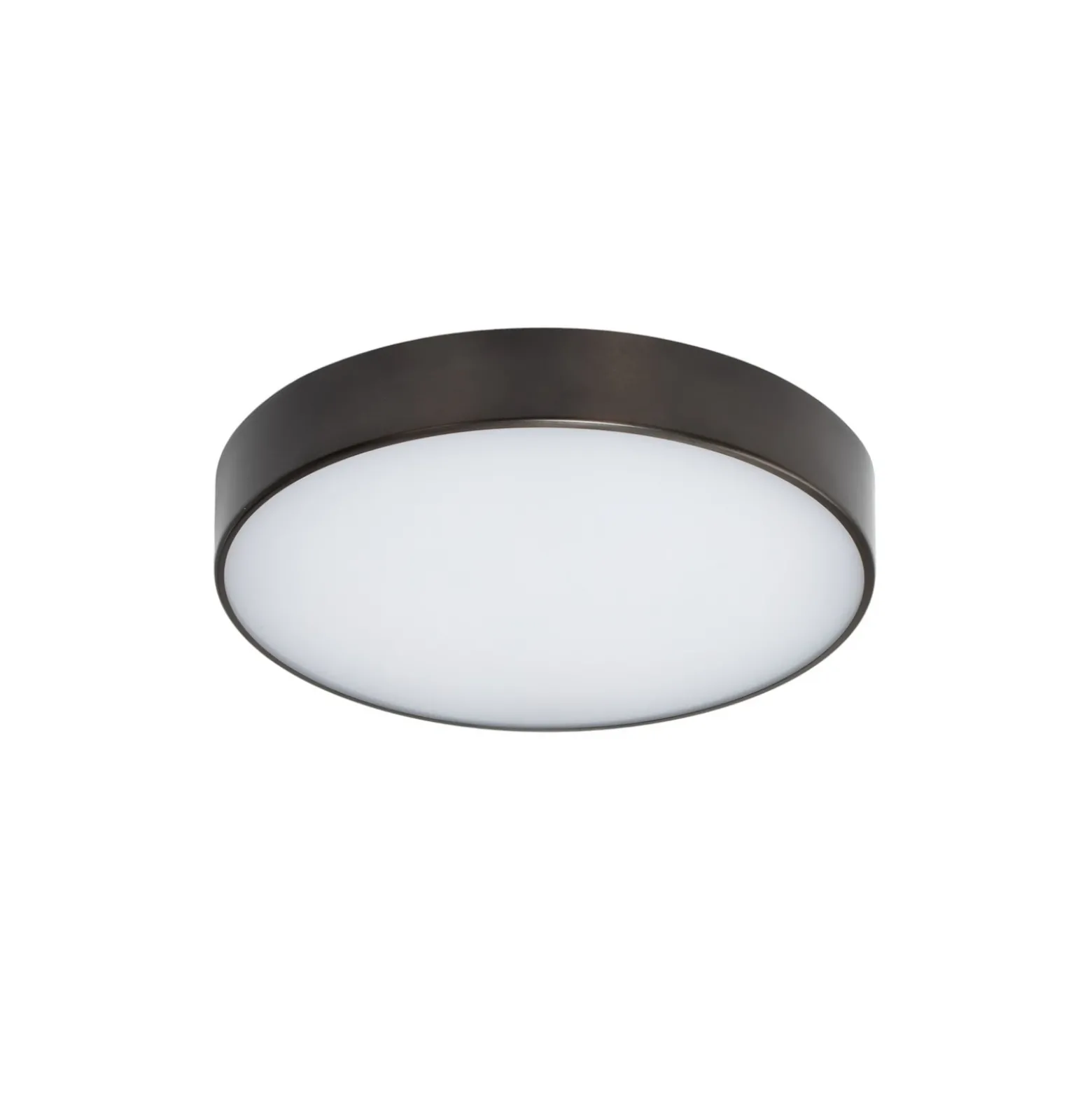 Plafón Timur LED, antracita, acero, Ø 34 cm