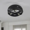 Plafón Tornado negro