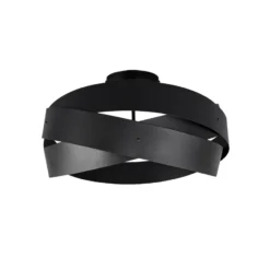 Plafón Tornado negro