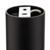 Plafón Tubo en forma cilíndrica, negro