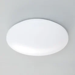 Pollux lámpara de techo LED, Ø 37 cm, plástico, detector de movimiento
