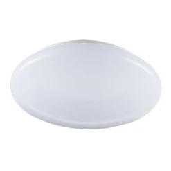 Pollux lámpara de techo LED, Ø 27 cm, plástico, detector de movimiento