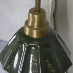 PR Home Aplique de pared Ester, verde, saliente 34 cm, metal