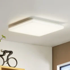 Prios Artin plafón LED, angular, 33 cm