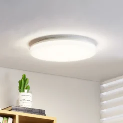 Prios Artin plafón LED, sensor, redondo, 33 cm