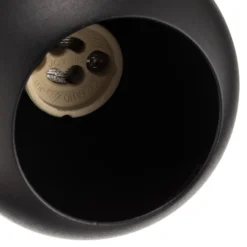 Prios Felipo 1 sistema de riel monofásico 3 luces negro