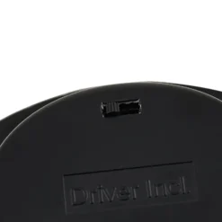 Prios foco empotrable LED Rida, negro, 14,5 cm, 12 W, CCT