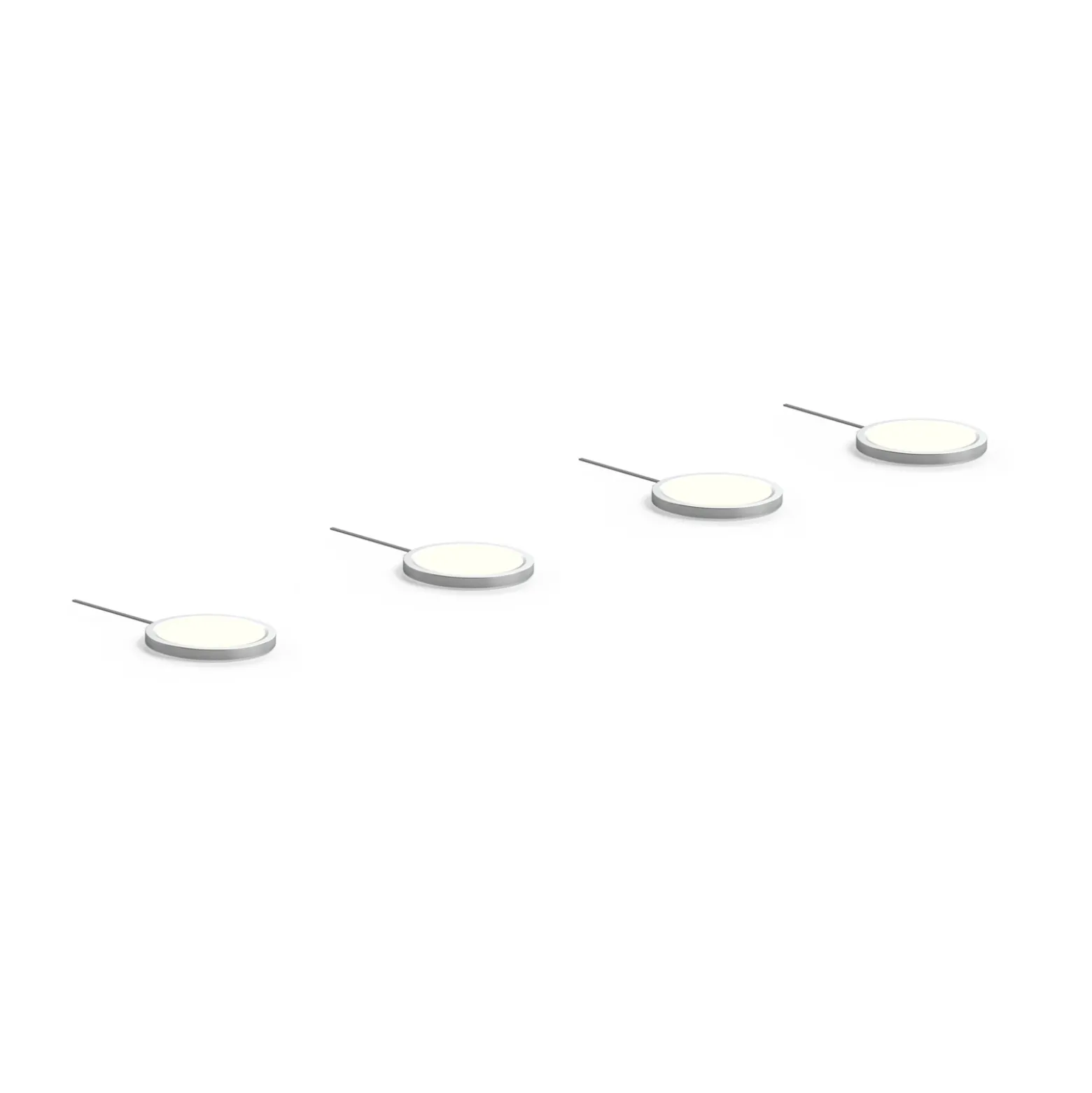 Prios Jopos lámpara de mueble LED en 4 ud