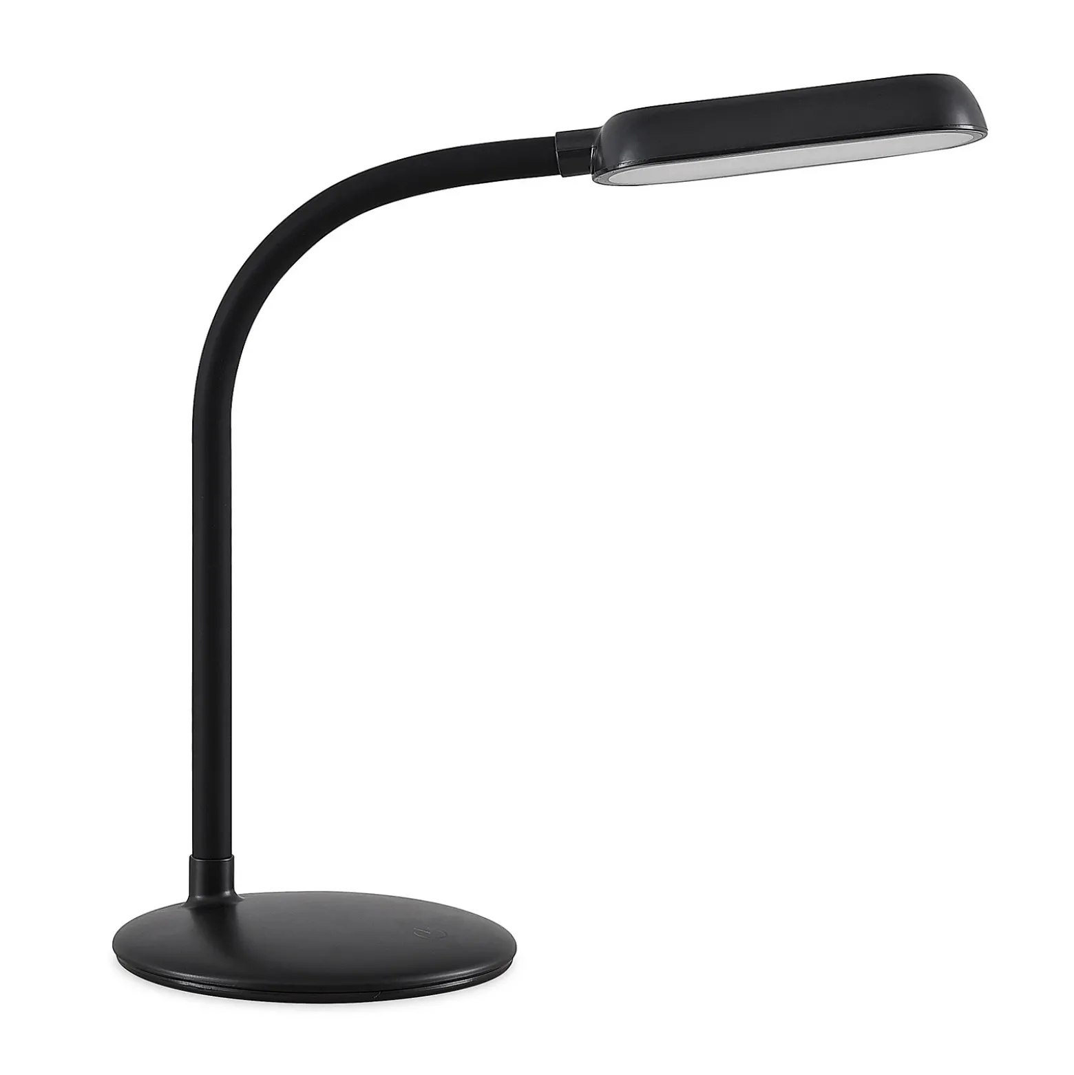 Prios LED lámpara de mesa recargable Opira, negro, USB, regulador táctil