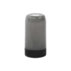 Prios lámpara de mesa LED recargable Valtari, blanca, altura 19 cm, RGB