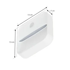 Prios lámpara de mueble LED recargable Kaleon, USB, detector de movimiento