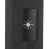 Prios lámpara de pie LED para oficina Taronis, negra, 195 cm, atenuable
