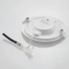Prios lámpara empotrable LED Cadance, blanco, 22 cm, CCT, IP44