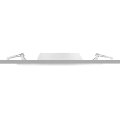 Prios lámpara empotrable LED Cadance, blanco, 22 cm, CCT, IP44