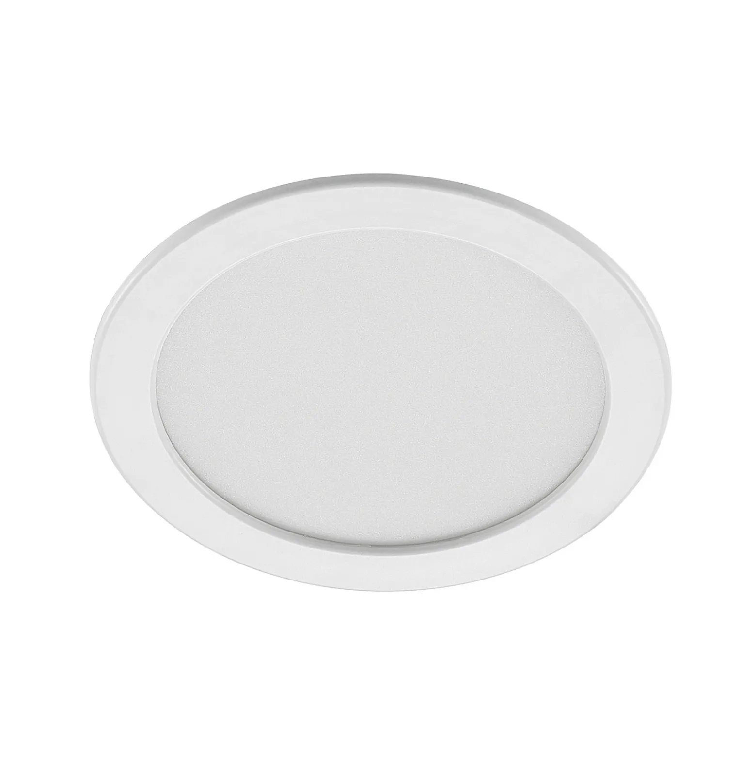 Prios lámpara empotrable LED Cadance, blanco, 22 cm, CCT, IP44