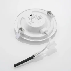 Prios Lámpara empotrable LED Cadance, blanca, 17 cm, CCT, IP44