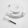 Prios lámpara empotrable LED Cadance, blanco, 24 cm, juego de 3, CCT