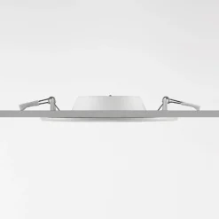 Prios Lámpara empotrable LED Cadance, blanca, 17 cm, CCT, IP44