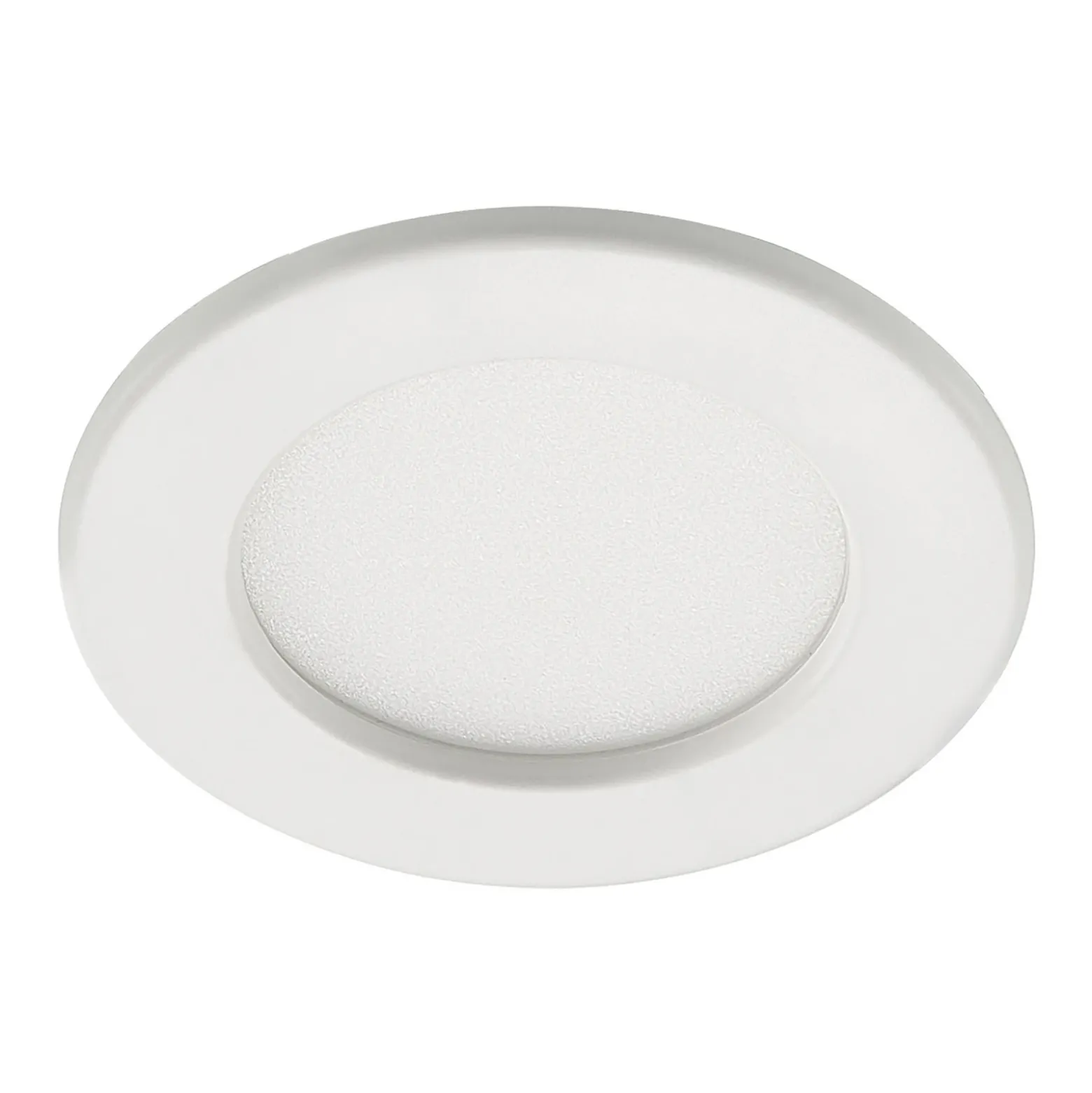 Prios lámpara empotrable LED Cadance, blanco, 12 cm, CCT, IP44