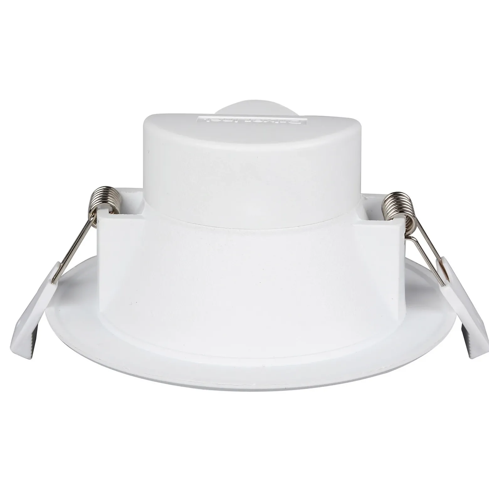 Prios lámpara empotrable LED Rida, juego de 10, blanco, 15 cm, CCT, IP44